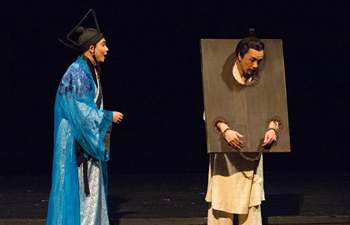 Stage play "Sima Qian" performed in St. Petersburg, Russia