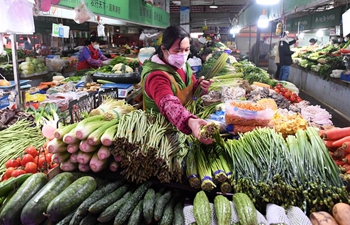 Supply of daily necessities remains steady in major Chinese cities amid coronavirus outbreak