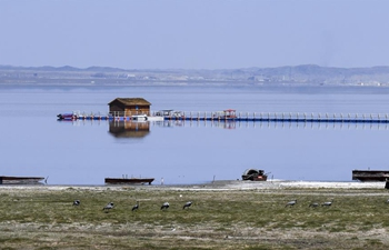 Scenery of Barkol Lake in Xinjiang