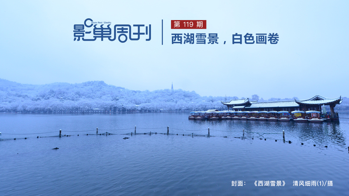 【影巢周刊】西湖雪景，白色畫卷