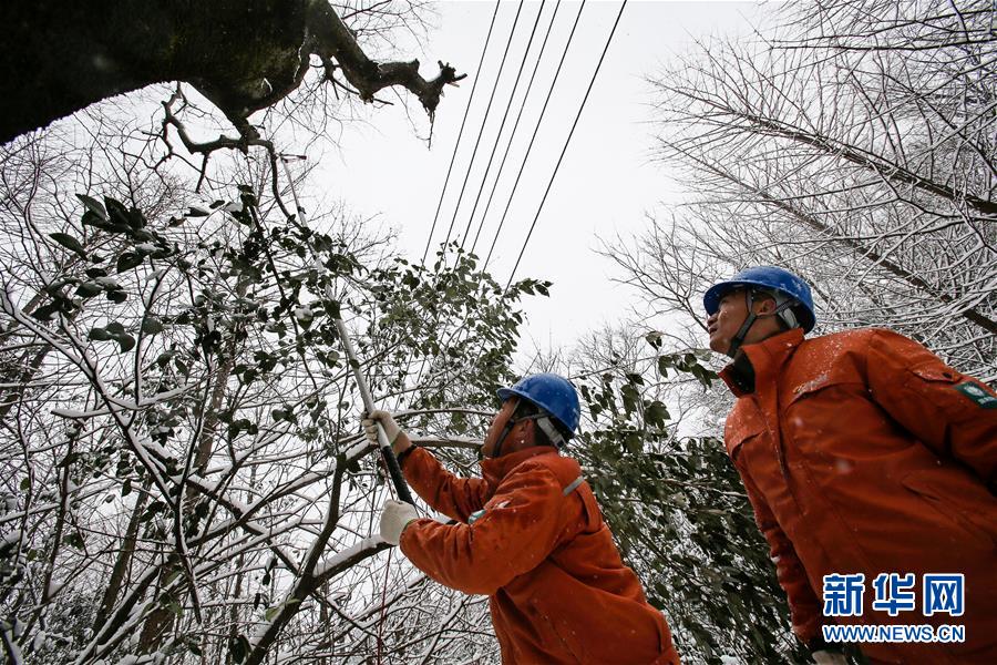 （新華全媒頭條）（8）雨雪冰凍中，他們奮力前行——基層黨員干群抗擊冰雪災(zāi)害紀實