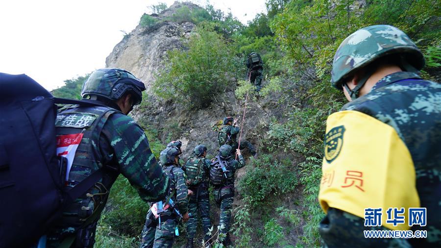 （圖文互動）（7）一切為了實戰(zhàn)——武警部隊“巔峰”特戰(zhàn)比武競賽現(xiàn)場見聞