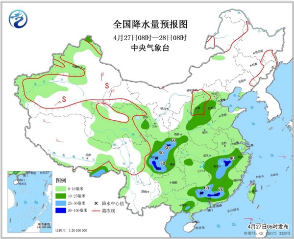 周末雨不休！南北方同迎大范圍降水