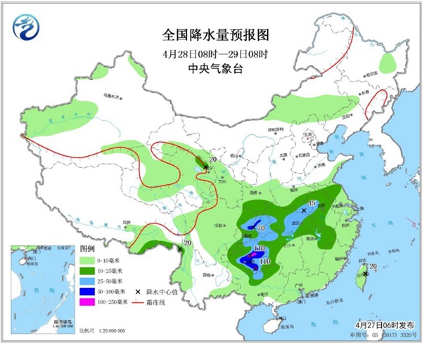 周末雨不休！南北方同迎大范圍降水