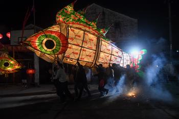 鬧魚(yú)燈 迎元宵