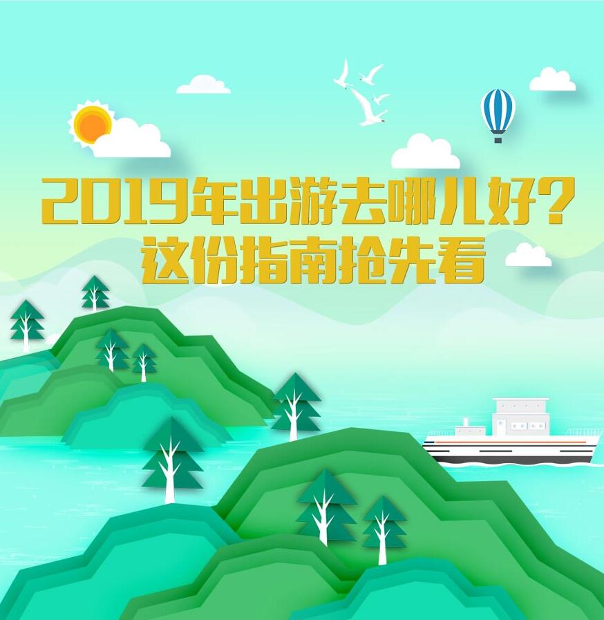 2019年出游去哪兒好？這份指南搶先看