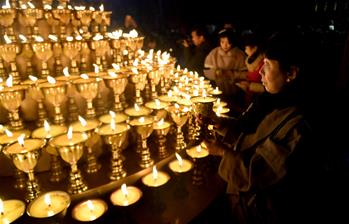 西安：祈福燈會祈吉祥