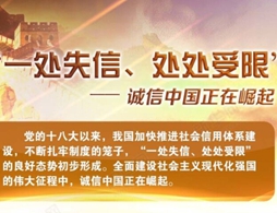 圖解：“一處失信、處處受限”——誠信中國正在崛起