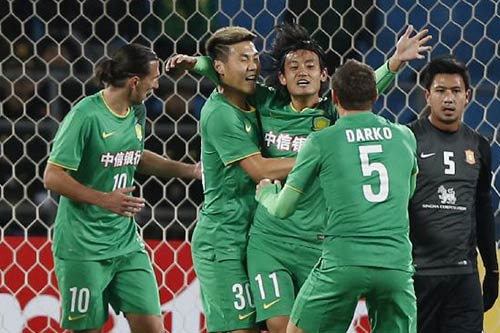 亞冠資格賽：北京國安3-0曼谷玻璃[高清]