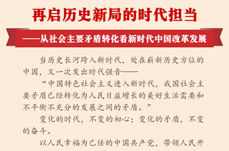 再啟歷史新局的時代擔當——從社會主要矛盾轉(zhuǎn)化看新時代中國改革發(fā)展