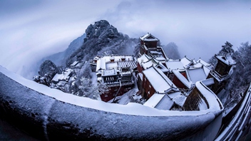 追夢足跡｜武當：云繞仙山，雪落紫金