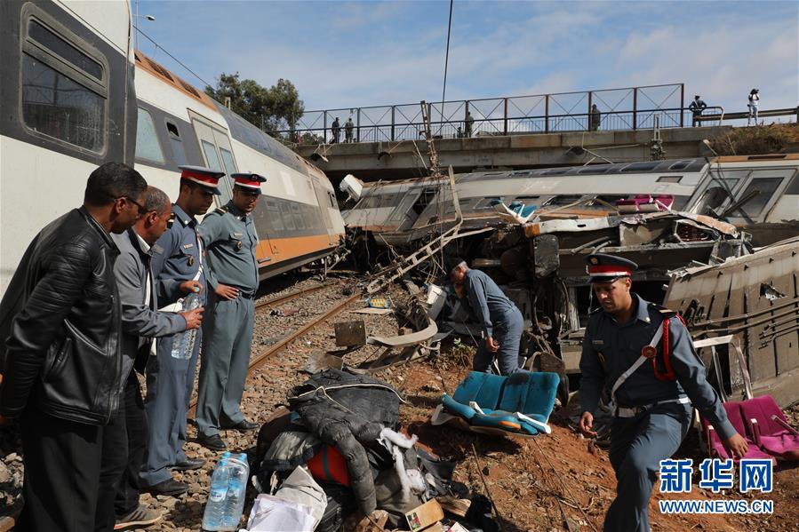 （國(guó)際）（2）摩洛哥一火車(chē)脫軌 至少5人死亡