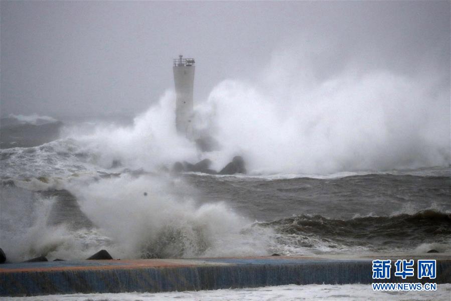 （國際）（1）強臺風“海貝思”登陸日本