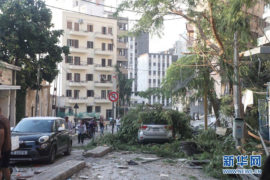 （國際）（3）黎巴嫩首都港口區(qū)發(fā)生爆炸 至少73人死亡3700人受傷