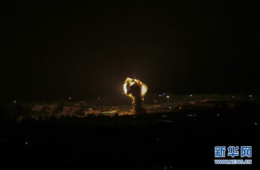 （國(guó)際）以軍戰(zhàn)機(jī)轟炸加沙地帶哈馬斯軍事目標(biāo)