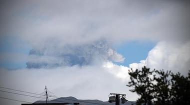 厄瓜多爾科托帕希火山噴發(fā)