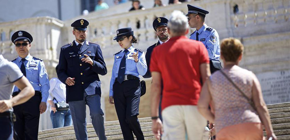 中國意大利兩國警方在意開展警務(wù)聯(lián)合巡邏